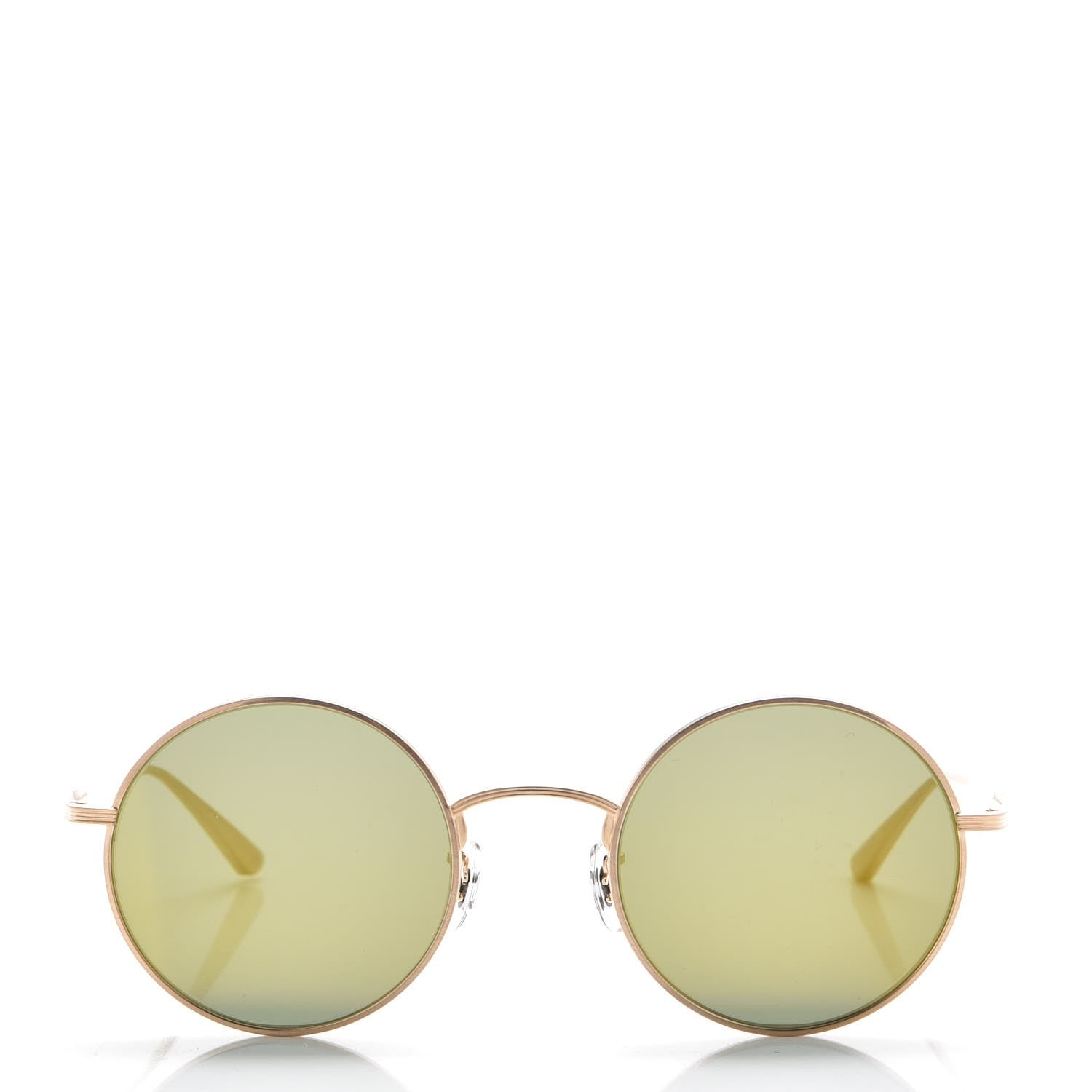 Oliver Peoples The Row After Midnight Round Sunglasses Gold 4 of 9