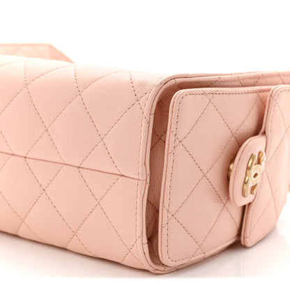 Chanel Caviar Quilted Mini Chanel 25 Handbag Light Pink Light Pink 10 of 11