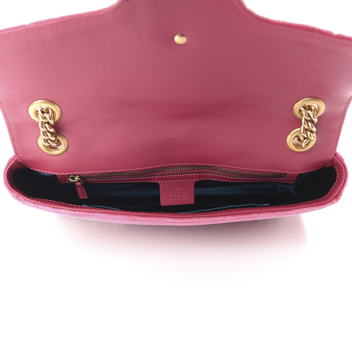 Gucci Velvet Matelasse Blind for Love Embroidered Medium GG Marmont Shoulder Bag Light Raspberry Rose Multicolor 5 of 10
