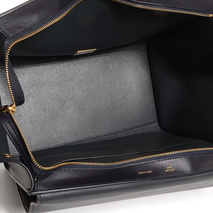 Celine Calfskin Large Tri-Color Trapeze Anthracite 5 of 9