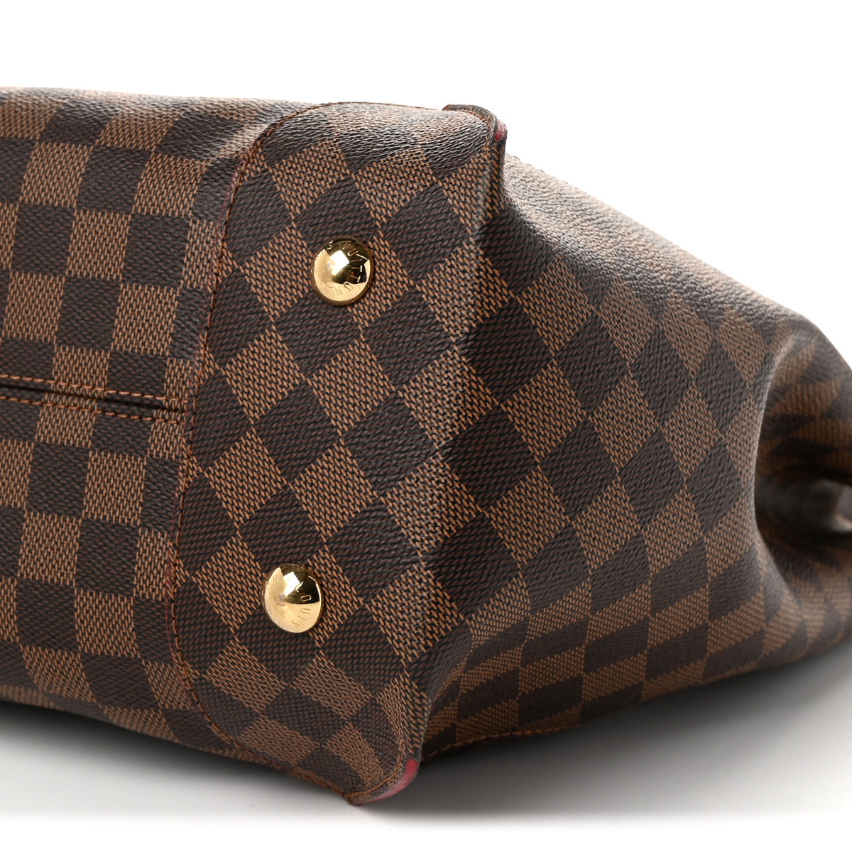Louis Vuitton Damier Ebene Caissa Hobo Cherry 10 of 10