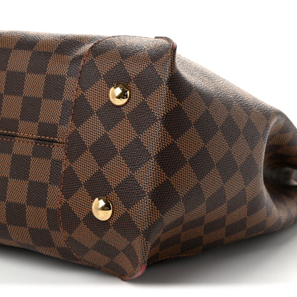 Louis Vuitton Damier Ebene Caissa Hobo Cherry 10 of 10