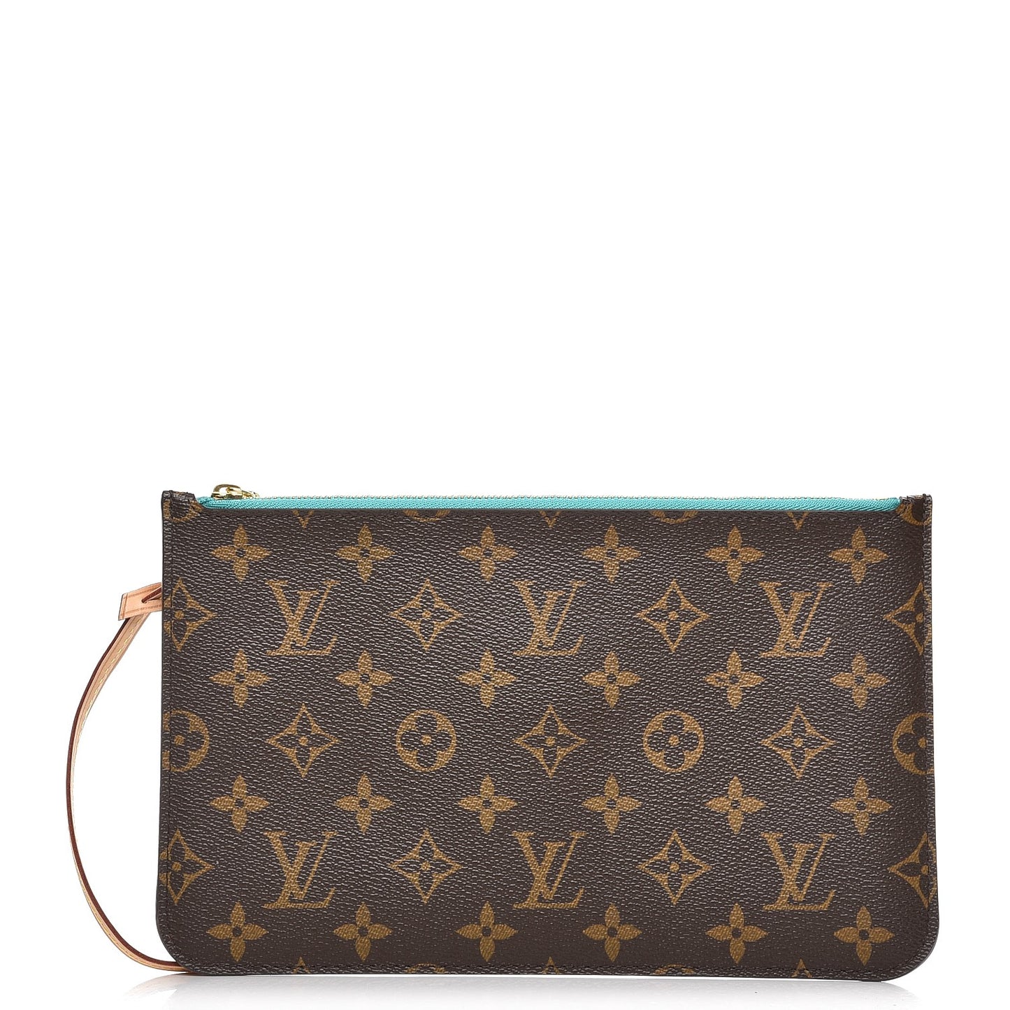 Monogram Neverfull MM GM Pochette Turquoise