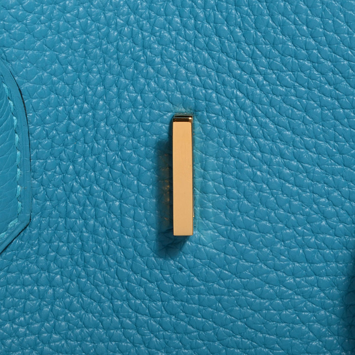 Togo Birkin 35 Turquoise