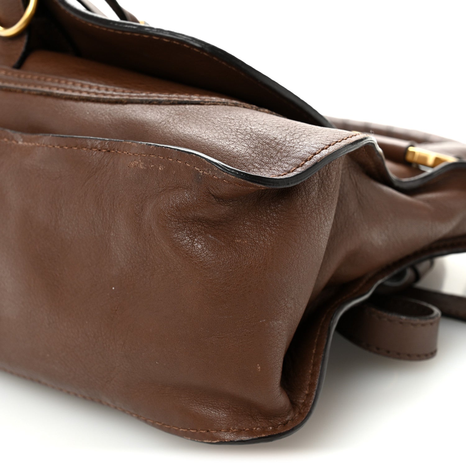 Chloe Calfskin Medium Marcie Satchel Ebony 10 of 13