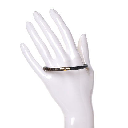 Louis Vuitton Monogram Daily Confidential Bracelet 17 Black 2 of 4