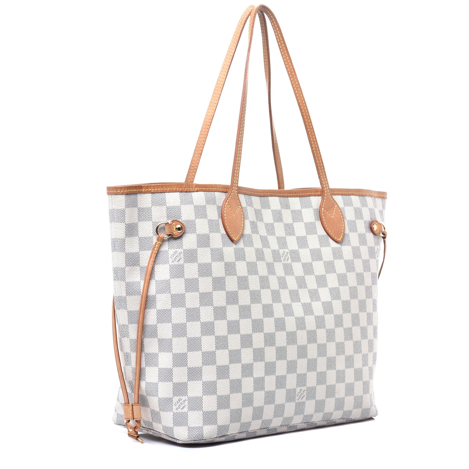 Louis Vuitton Damier Azur Neverfull MM 3 of 8