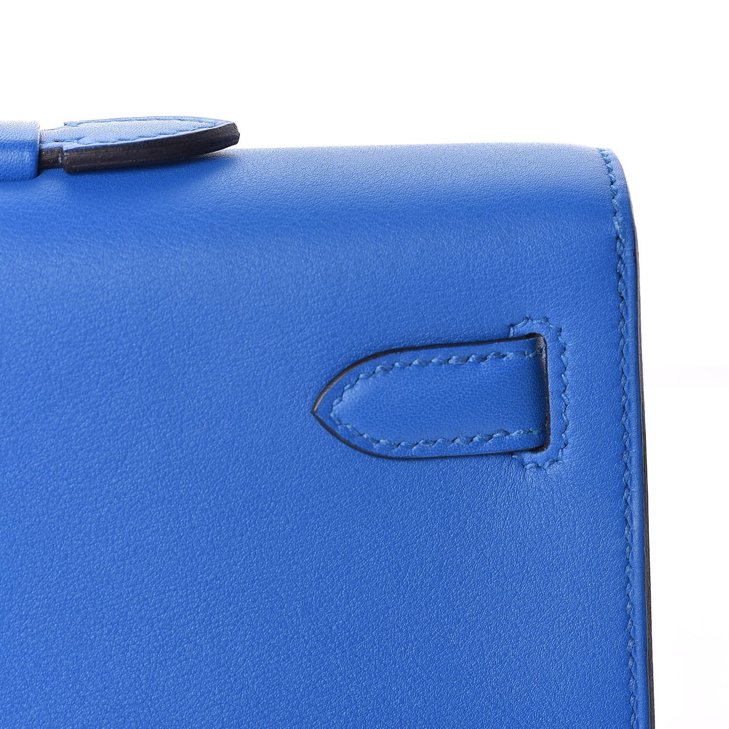 Swift Kelly Cut Clutch Pochette Bleu Zanzibar