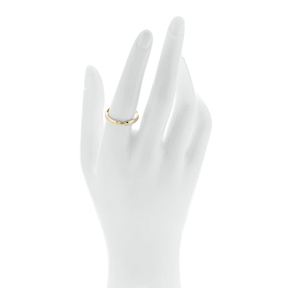 Tiffany 18K Yellow Gold Diamond Nesting Narrow Band Ring 57 8 2 of 4