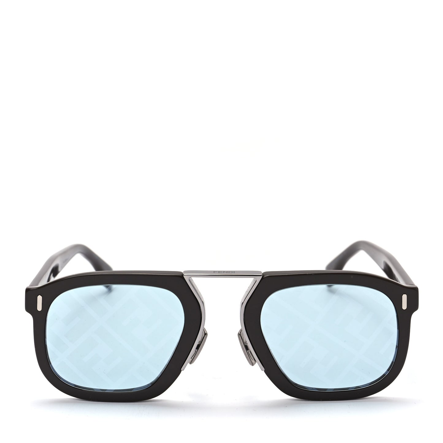 Acetate FF Aviator Sunglasses FF M0105/S Black Blue