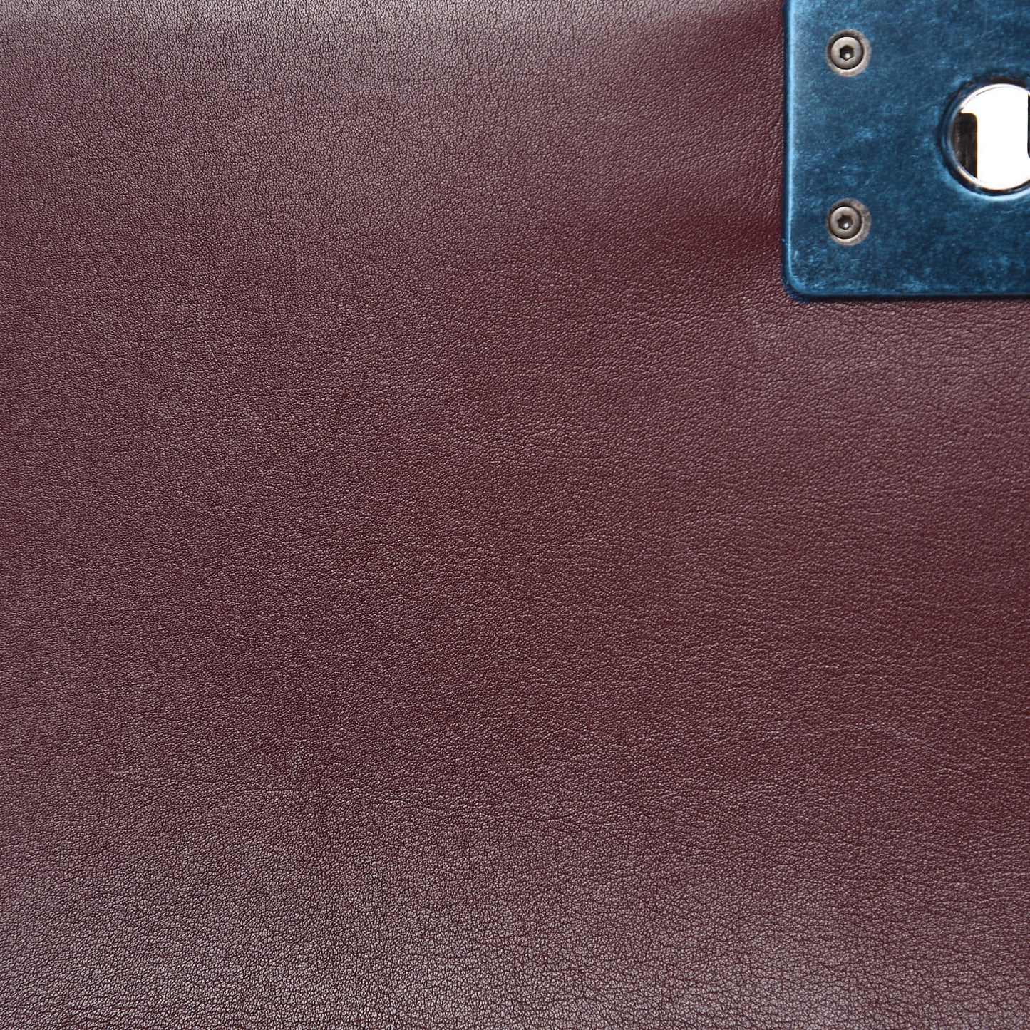 Calfskin Horizontal Quilted Medium Boy Flap Burgundy