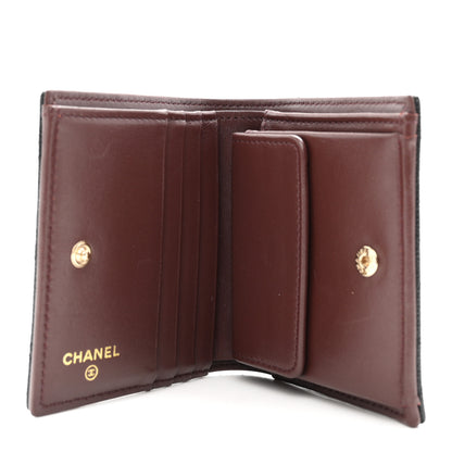 Chanel Caviar Quilted Compact Bifold Wallet Black 5 of 9