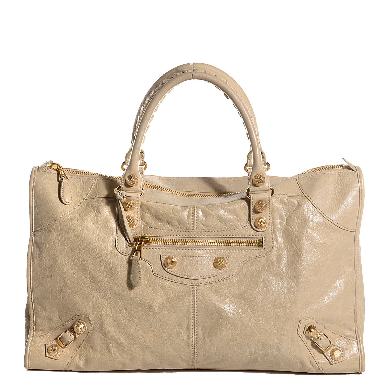 Balenciaga Agneau Giant 12 Gold Hardware Work Dune 1 of 11