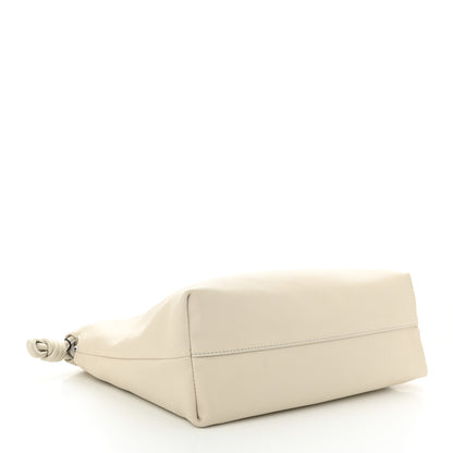 Loewe Mellow Nappa Medium Donut Chain Flamenco Knot Clutch Sea Salt 4 of 10