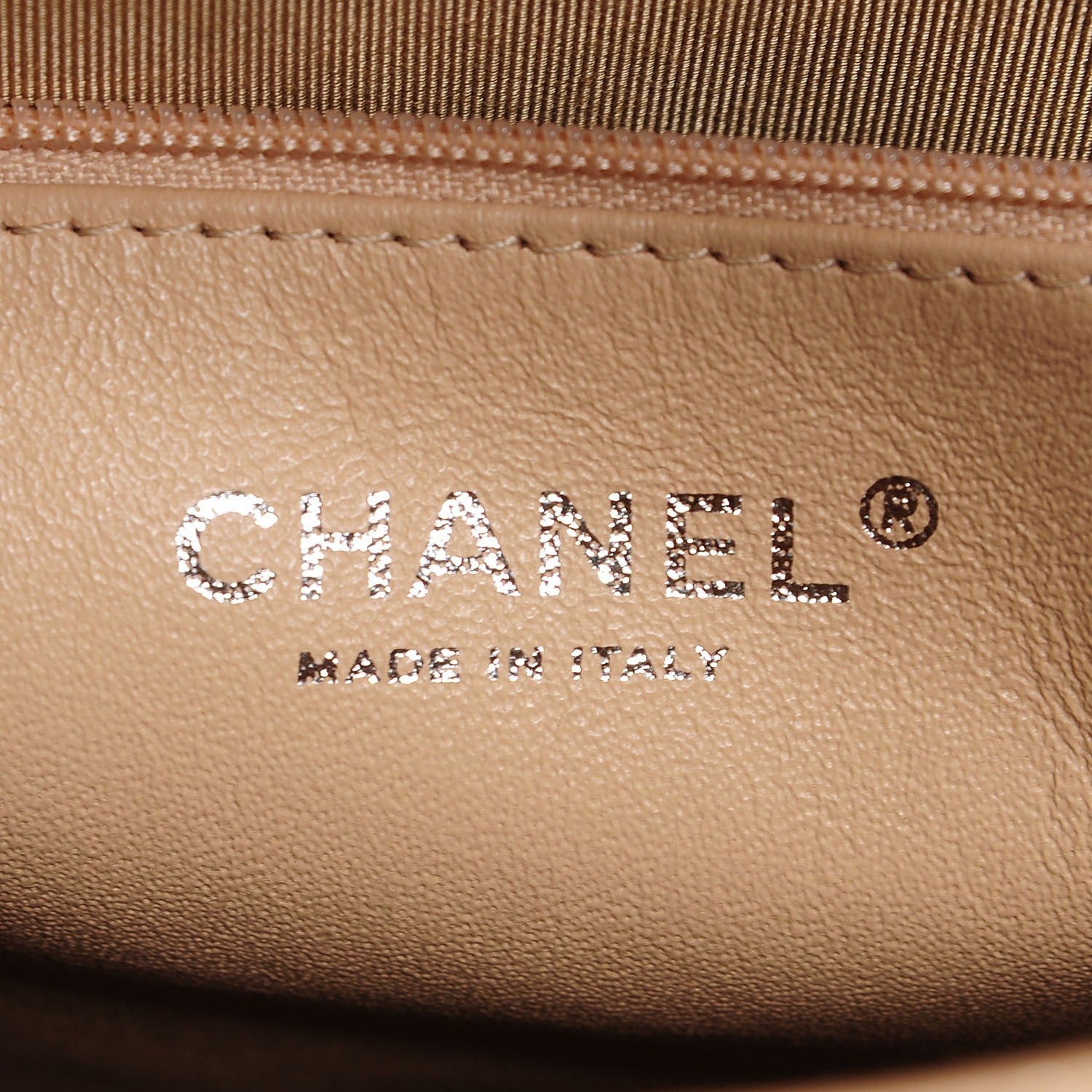 Chanel Caviar Quilted Medallion Tote Light Beige 6 of 8