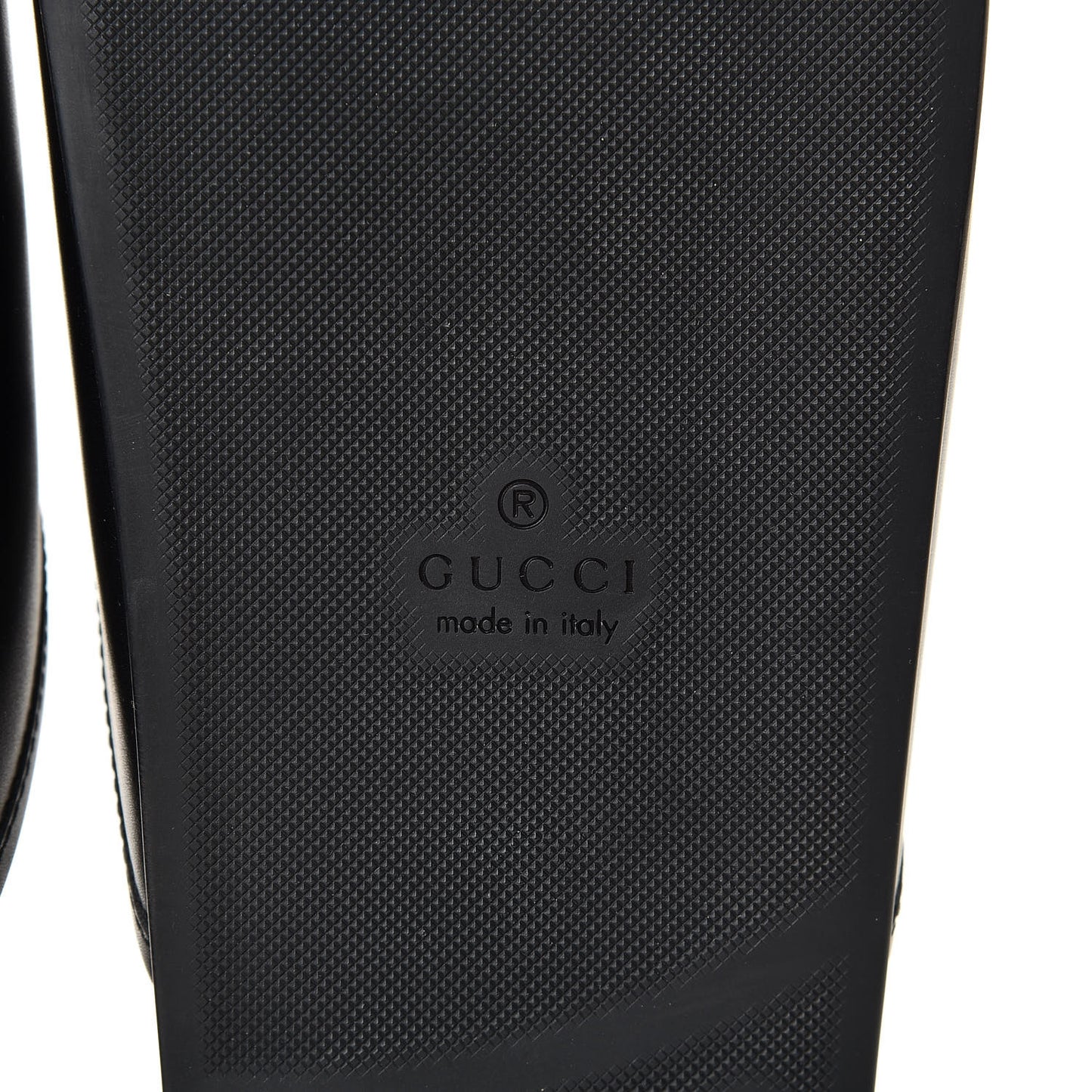 Calfskin Mens Horsebit River Slippers 11 Black