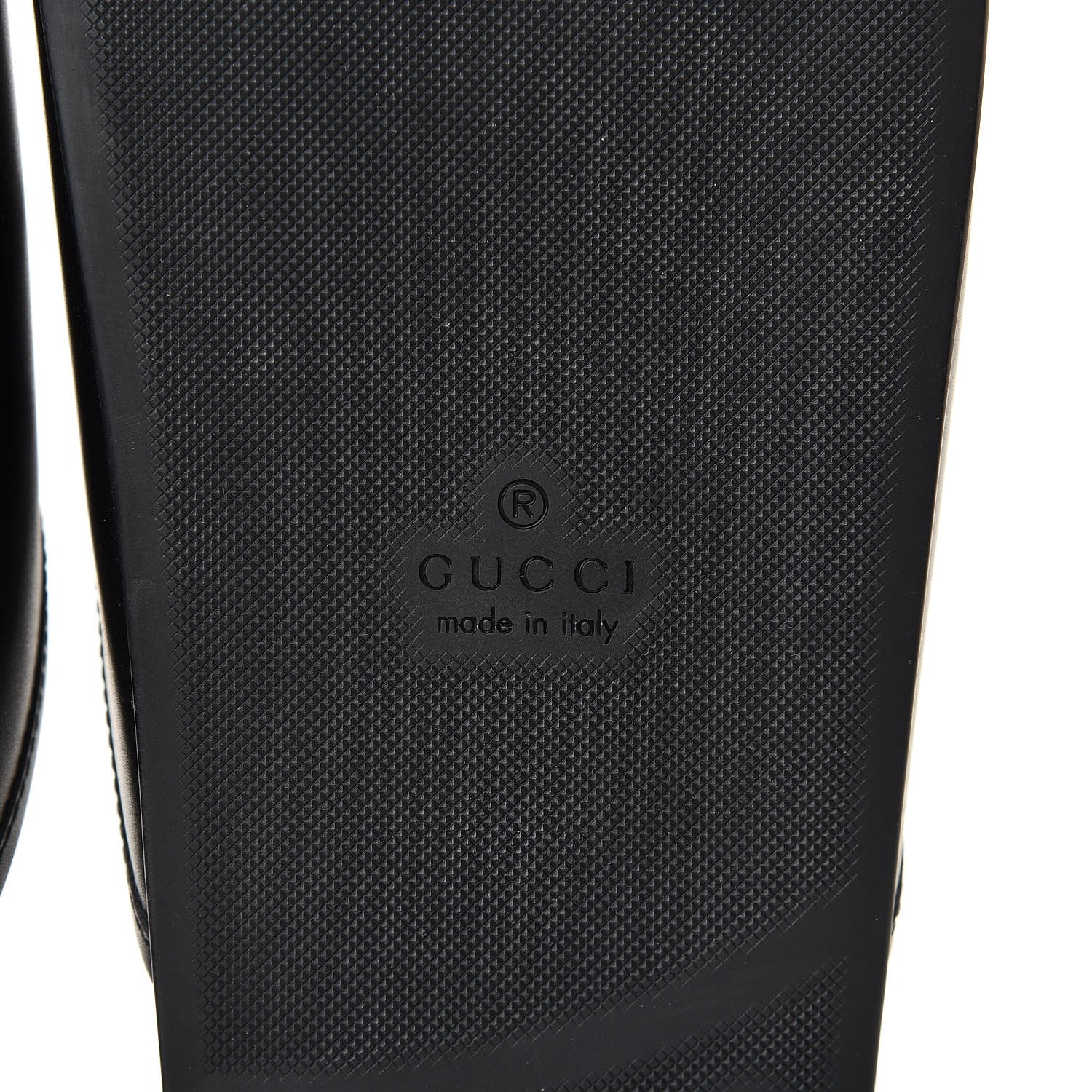 Gucci Calfskin Mens Horsebit River Slippers 11 Black 6 of 10