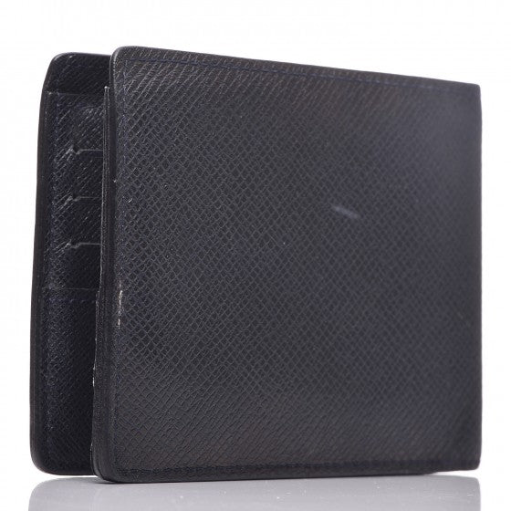 Louis Vuitton Taiga Compact Bi-Fold Wallet Boreal 3 of 13