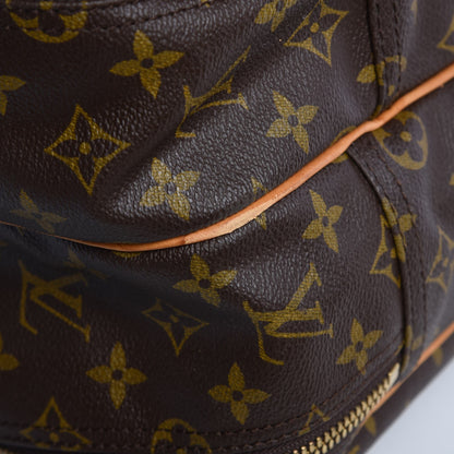 Louis Vuitton Monogram Alize 2 Compartment Luggage Travel Bag 19 of 28