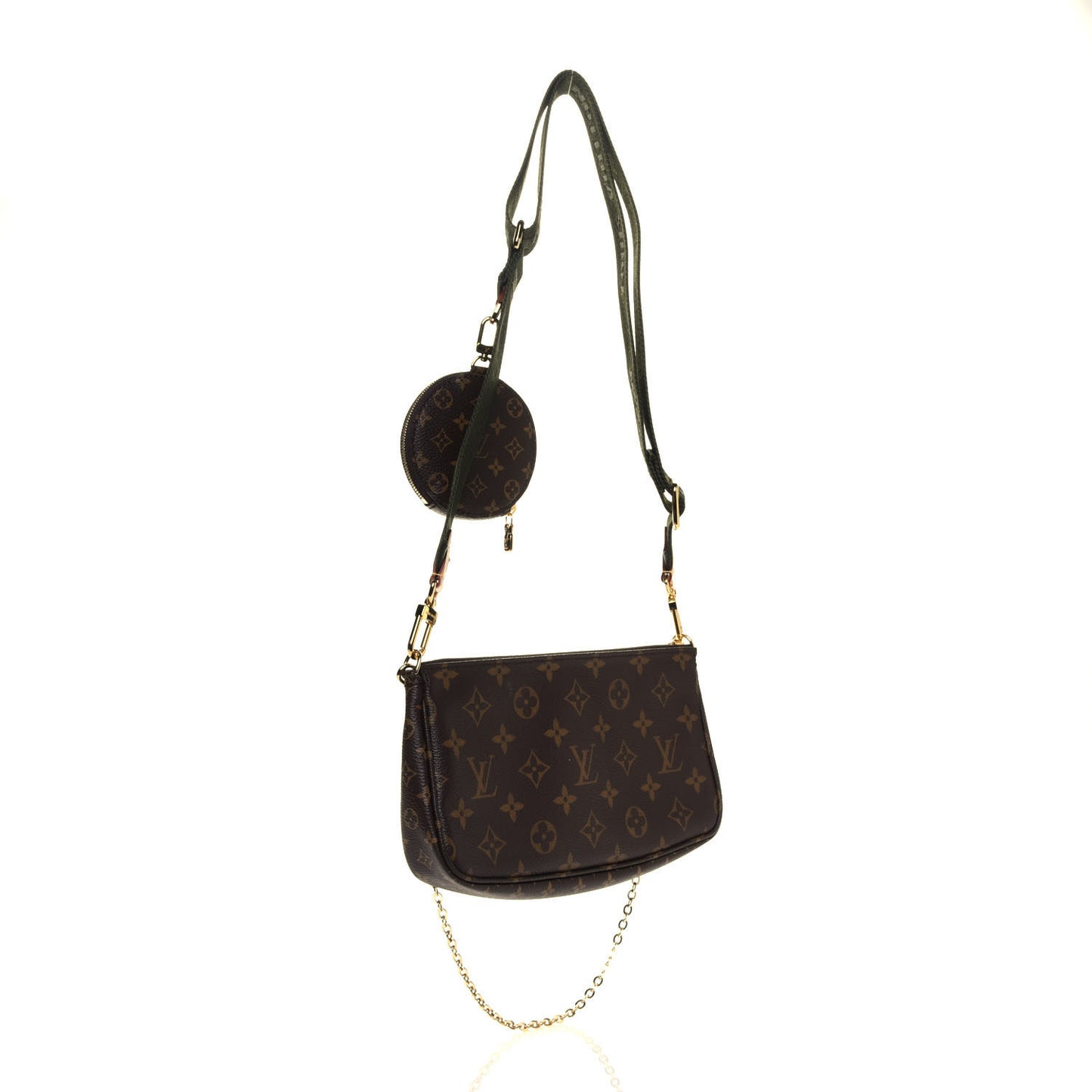 Monogram Multi Pochette Accessories Kaki