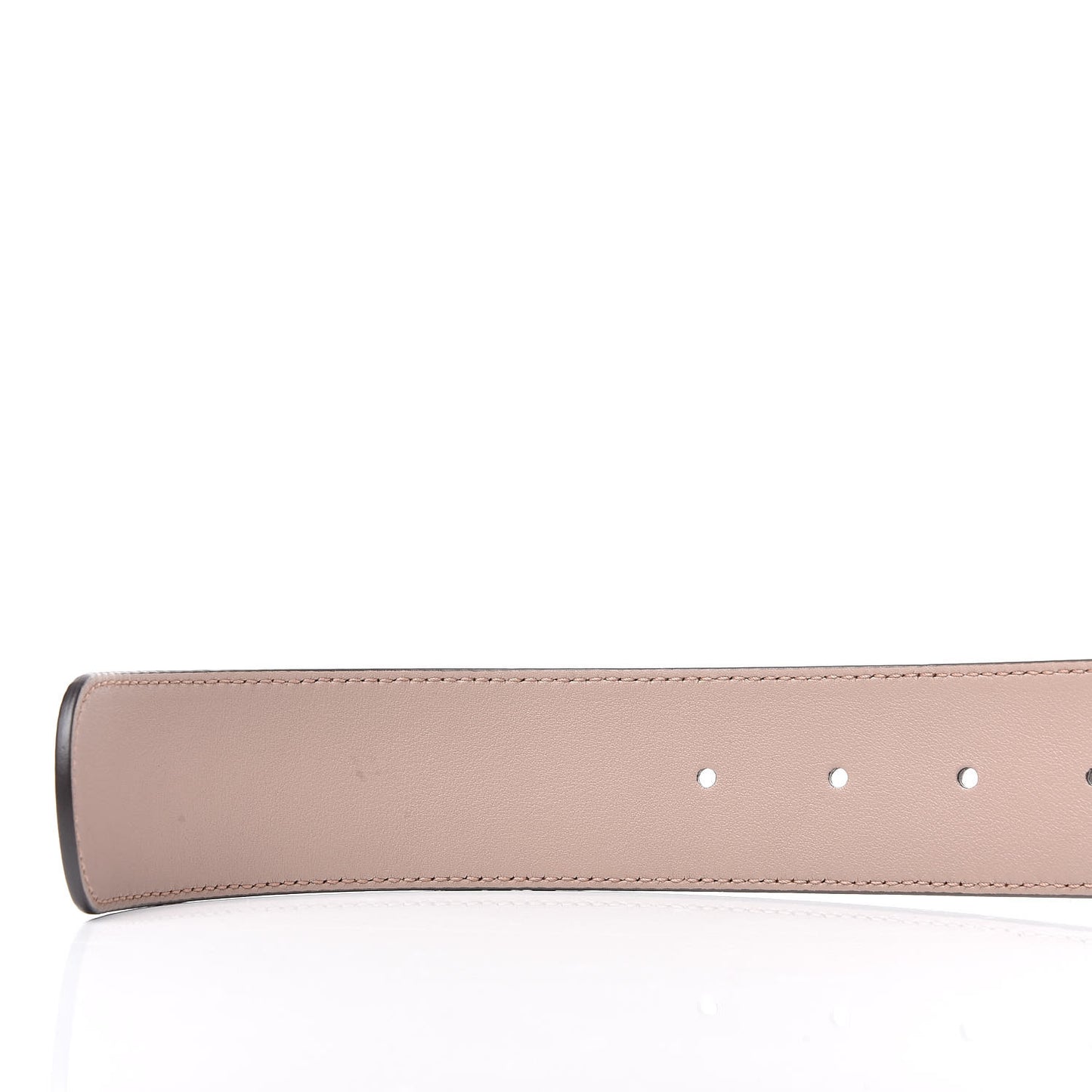 Calfskin Double G 40mm Belt 85 34 Porcelain Rose