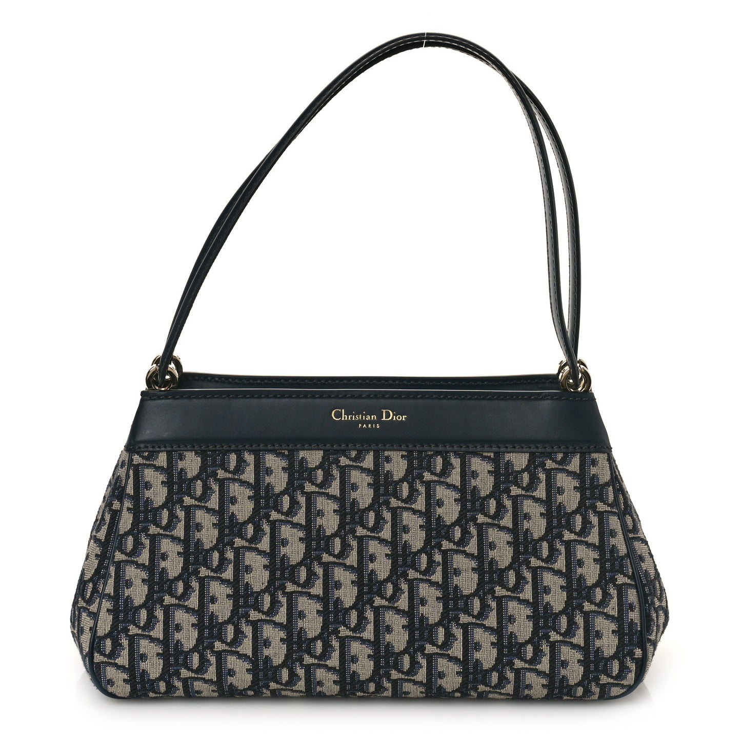Oblique Key Bag Blue