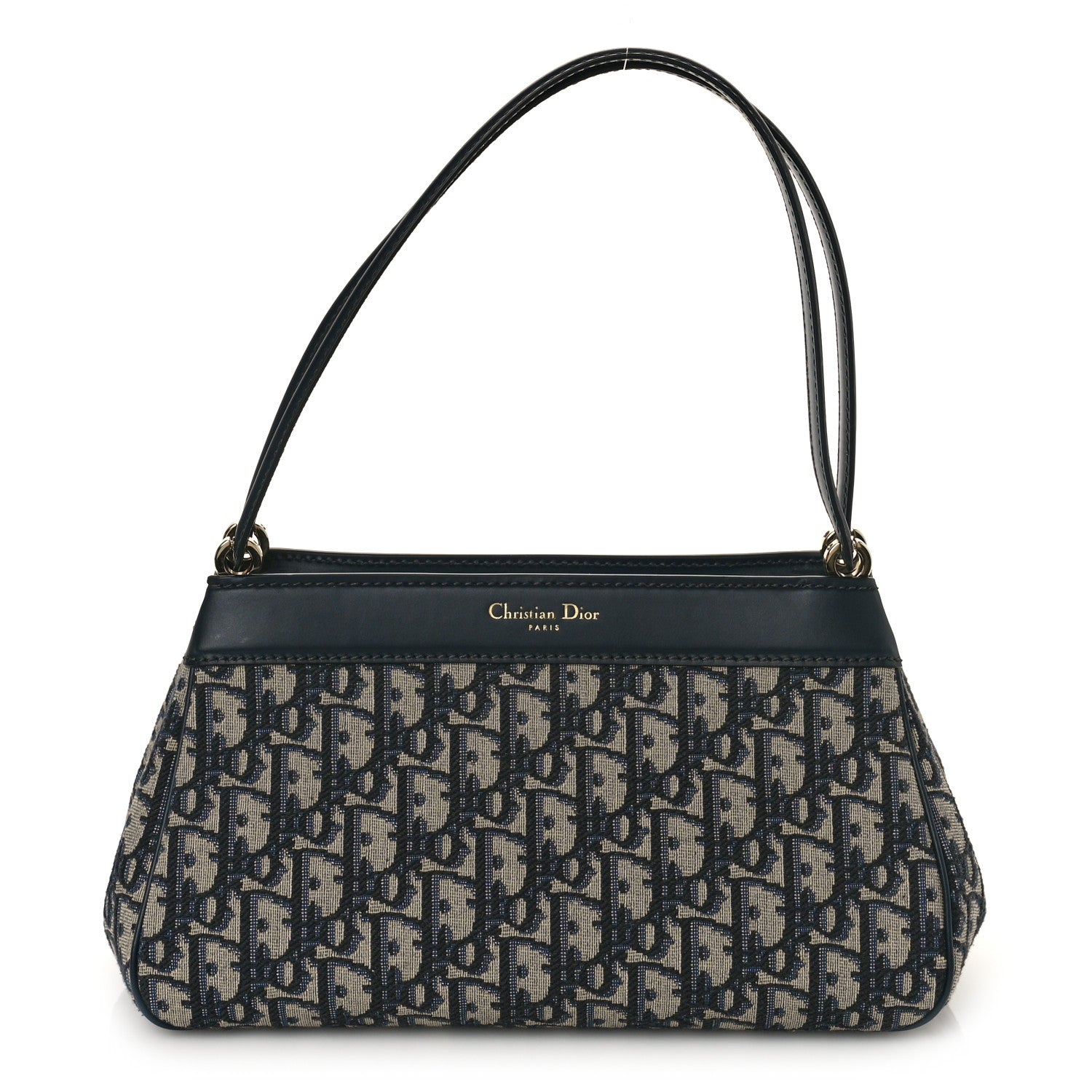 Christian Dior Oblique Key Bag Blue 2 of 8