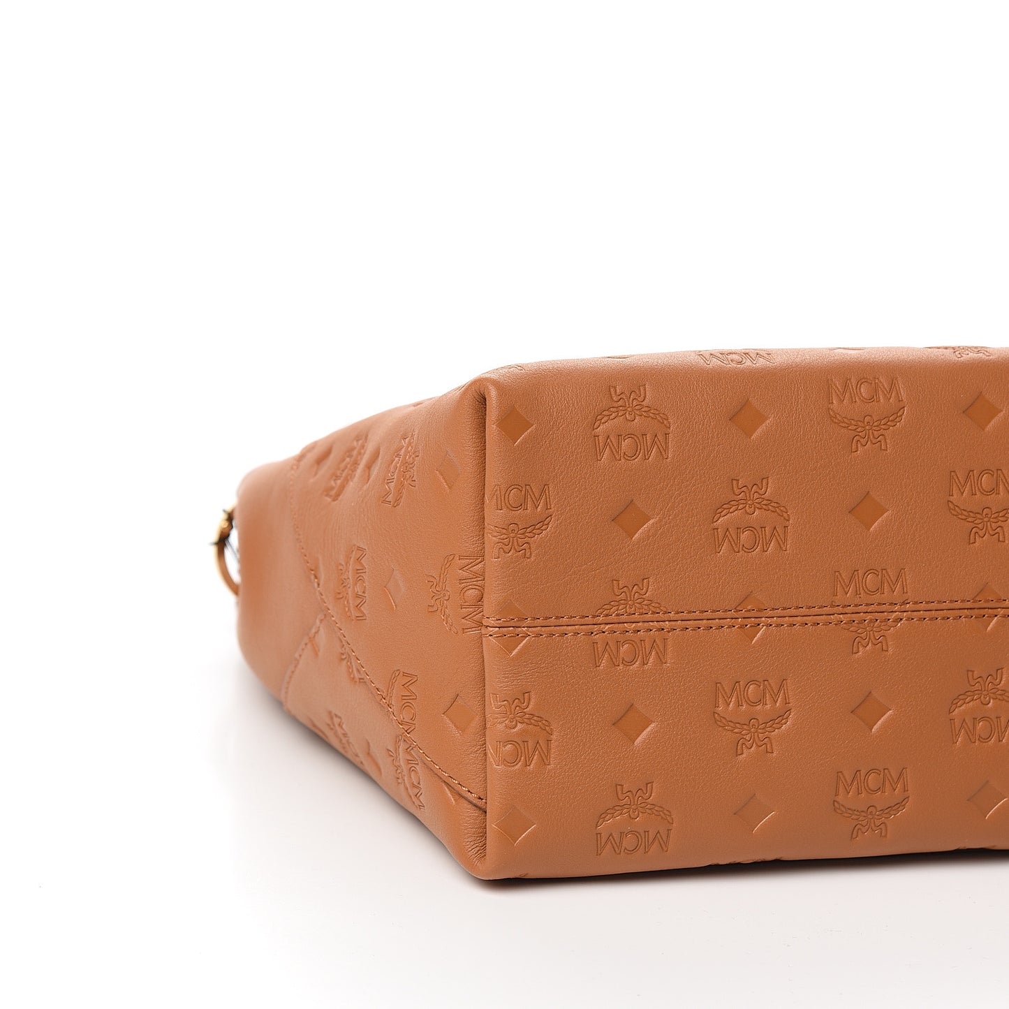 Calfskin Ottomar Monogram Medium Klara Hobo Cognac