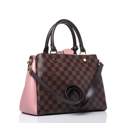 Louis Vuitton Damier Ebene Cuir Taurillon Brittany Magnolia 6 of 17