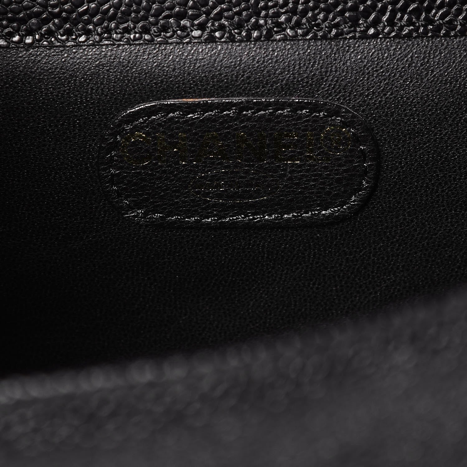 Chanel Caviar Briefcase Black 9 of 10