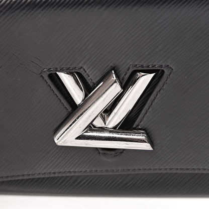 Louis Vuitton Epi Twist Shoulder Bag MM Black 10 of 16