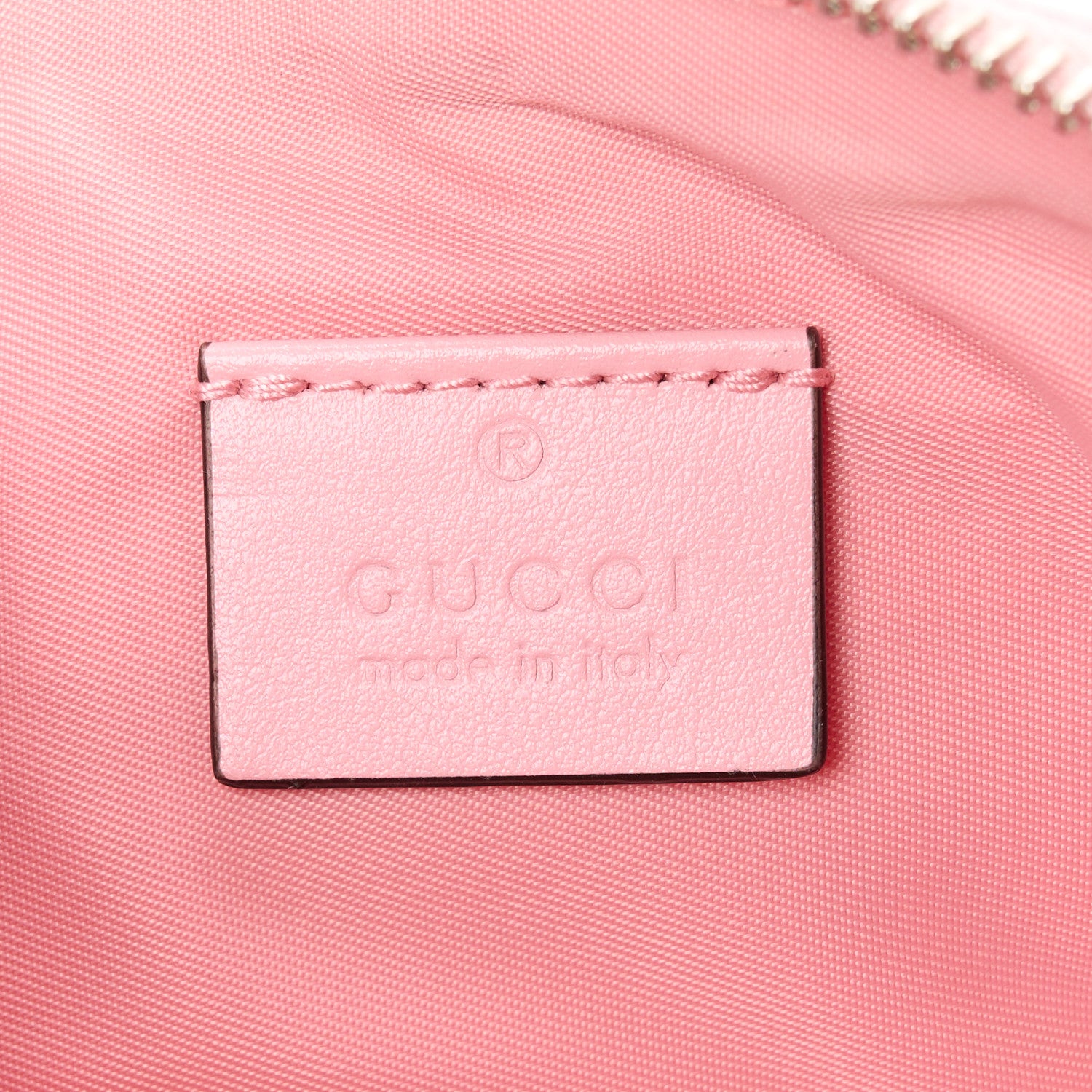 Gucci Calfskin Matelasse GG Marmont Pouch Cosmetic Case Wild Rose 6 of 11