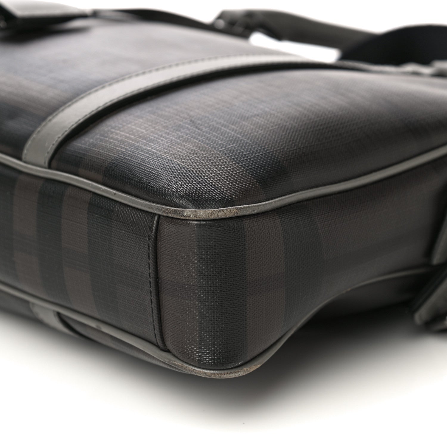 Burberry London Smoked Check Large Briefcase Grey 11 of 39