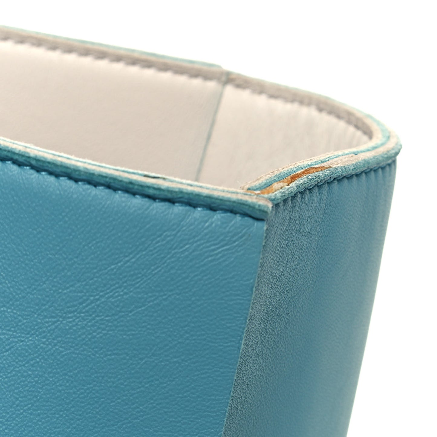 Nappa Maxi Intrecciato Large Arco Tote Linoleum