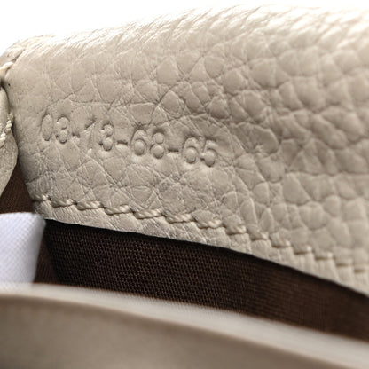 Chloe Calfskin Marcie Continental Flap Wallet Dove 7 of 9
