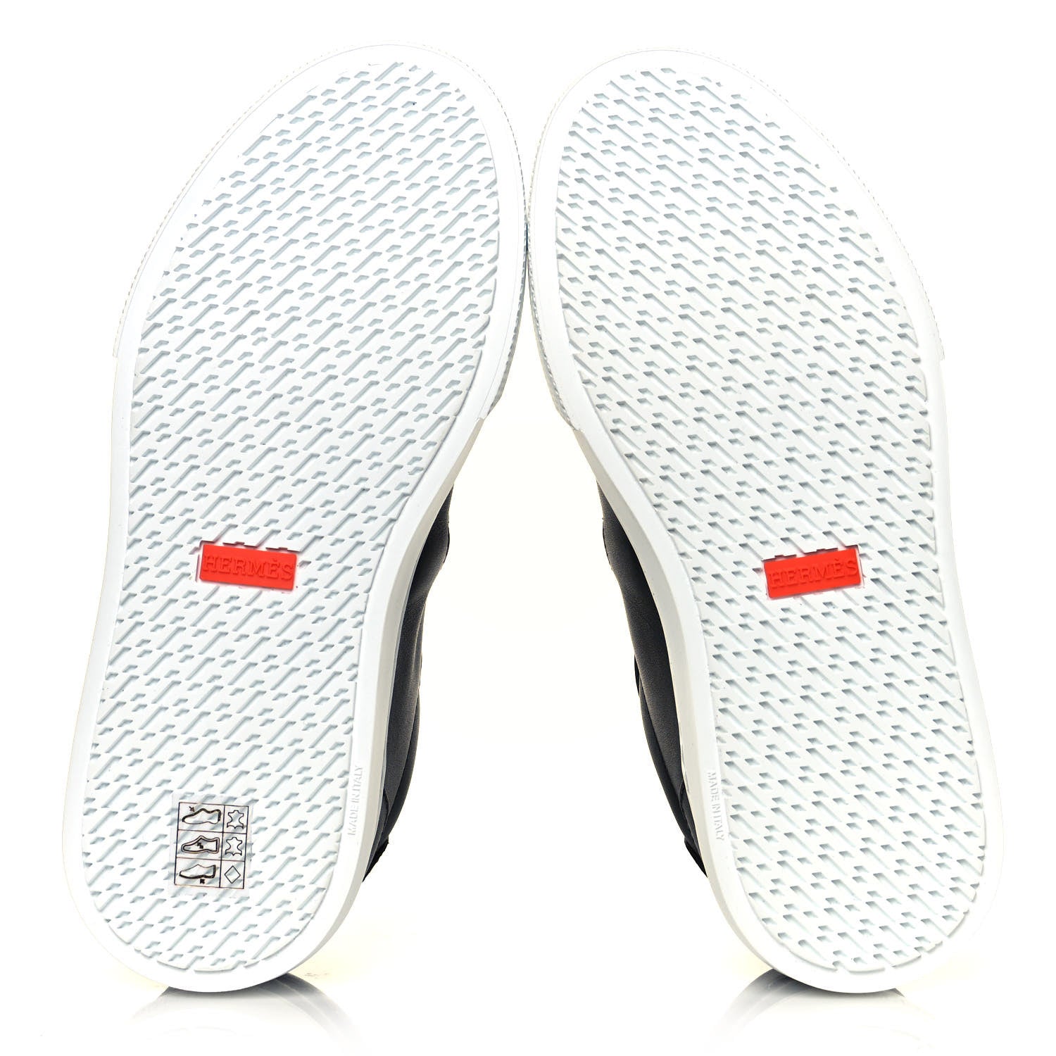 Hermes Calfskin Day Sneakers 36.5 Black 5 of 8