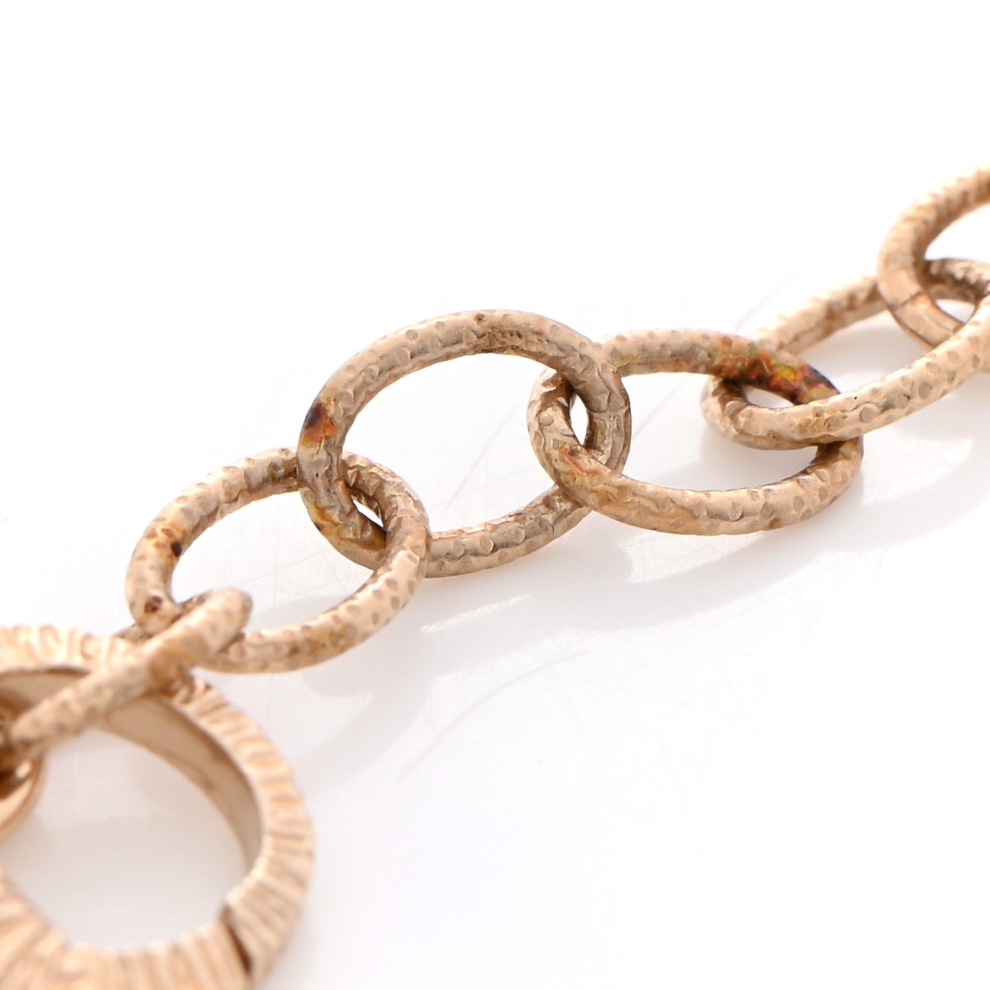 Pearl Crystal CC Flower Bracelet Gold