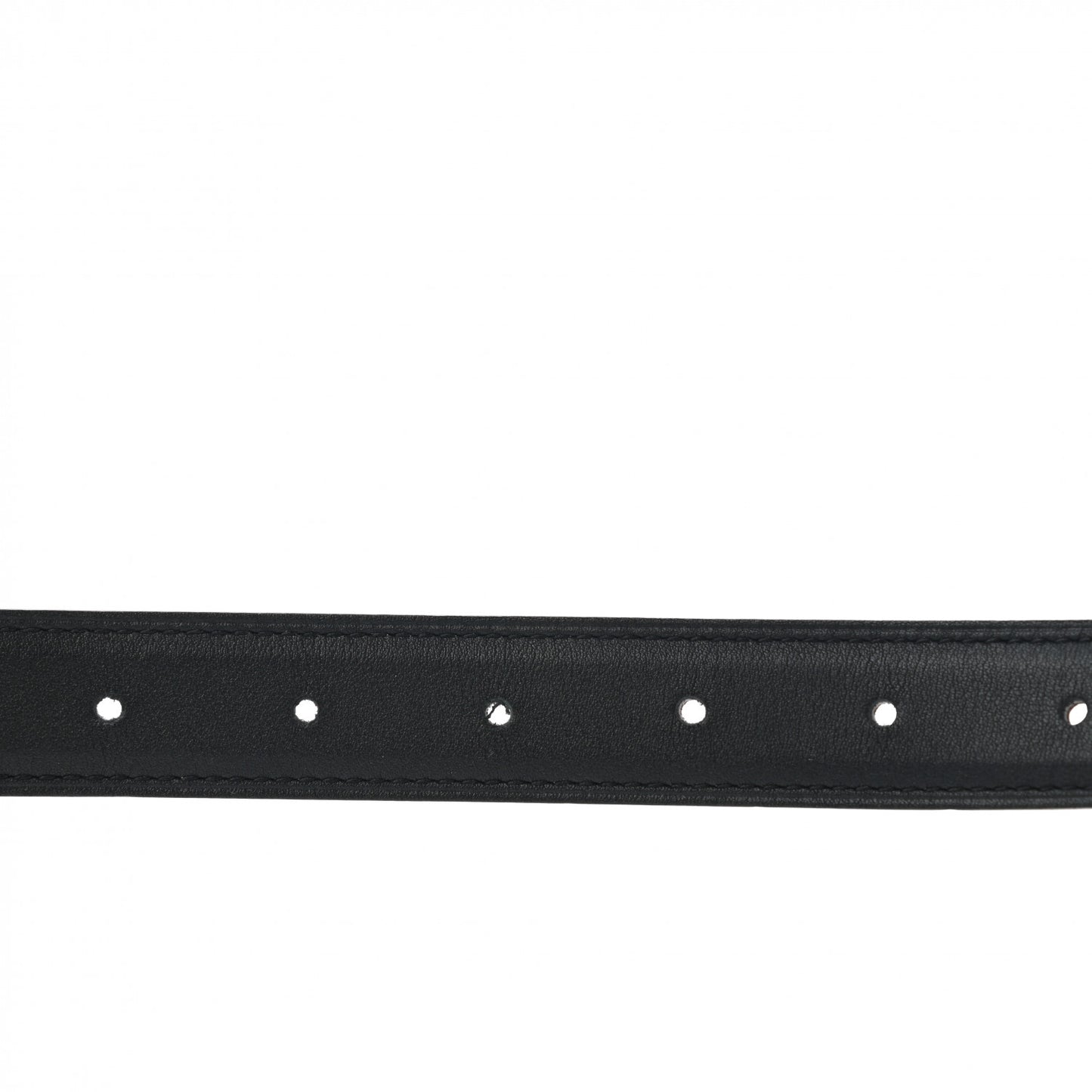 Swift Epsom 24mm Mini Constance H Belt 85 Black Grenat
