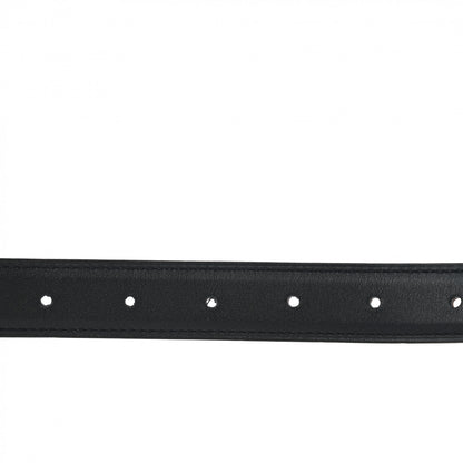 Hermes Swift Epsom 24mm Mini Constance H Belt 85 Black Grenat 5 of 5