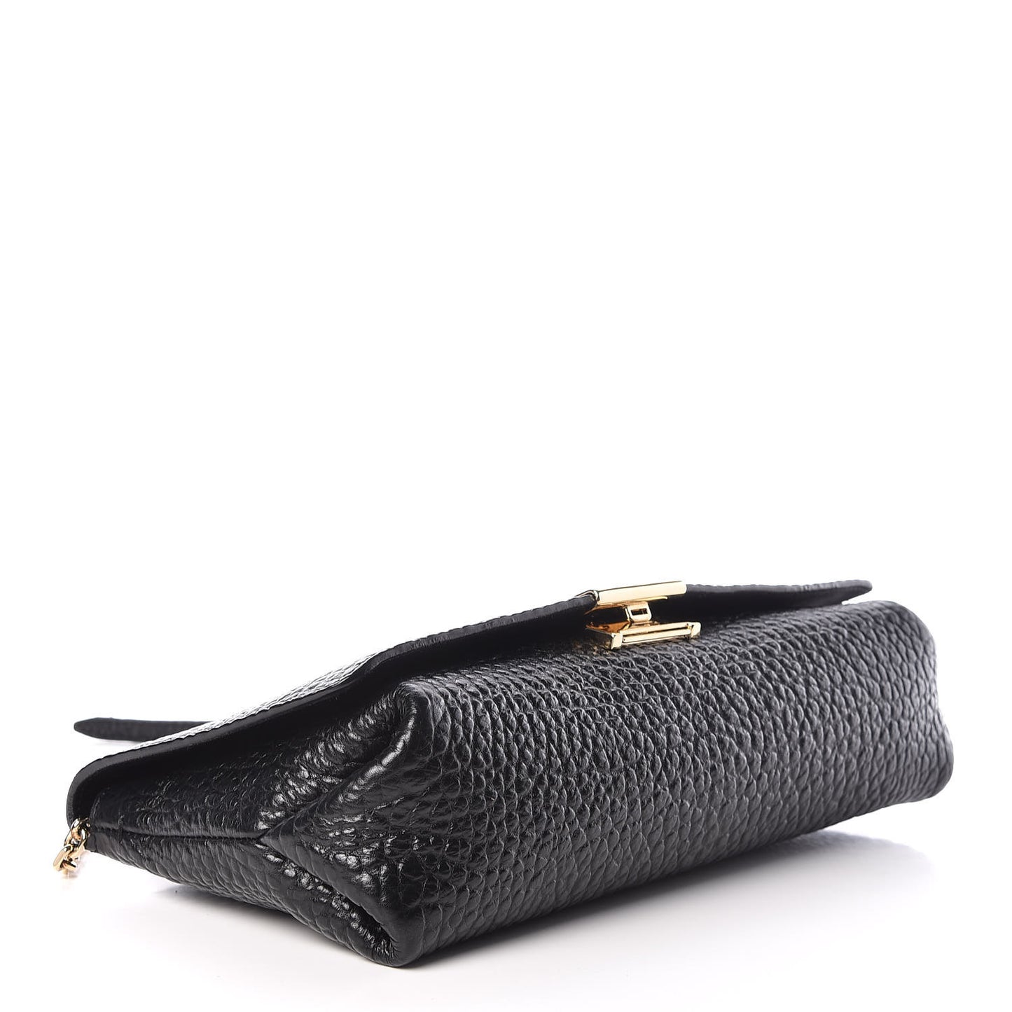 Signature Grain Medium Mildenhall Crossbody Bag Black