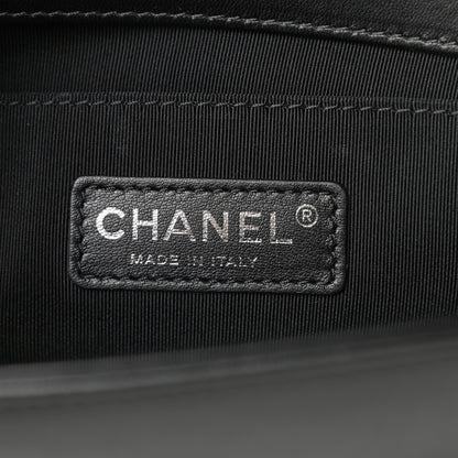 Chanel Lambskin Quilted Medium Boy Flap Black 6 of 13