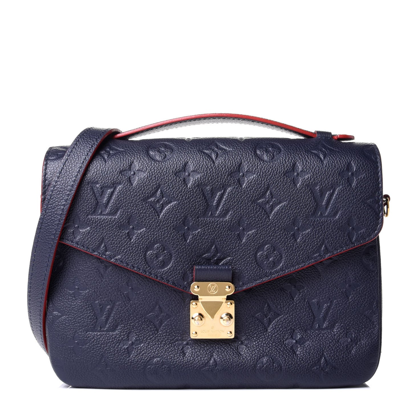 Empreinte Pochette Metis Marine Rouge