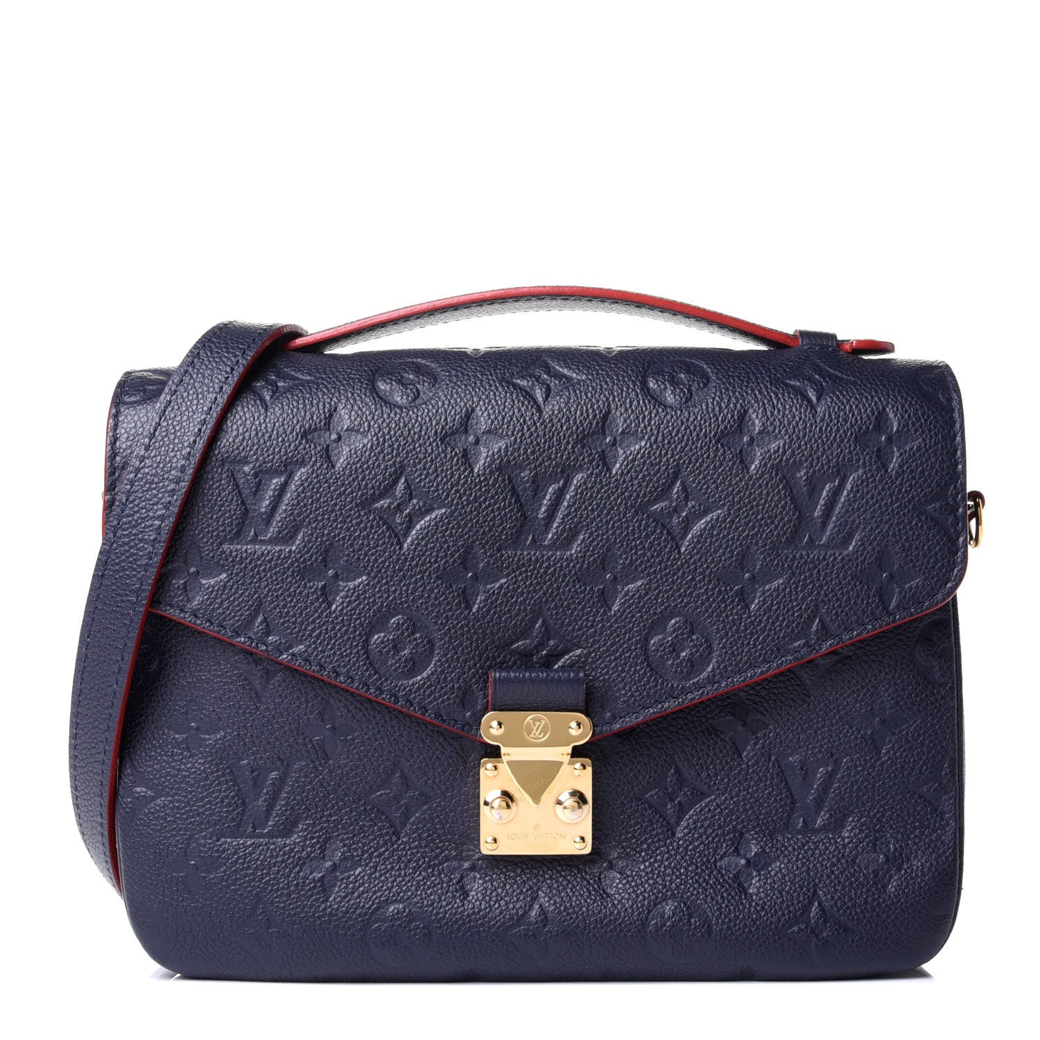 Louis Vuitton Empreinte Pochette Metis Marine Rouge 1 of 5