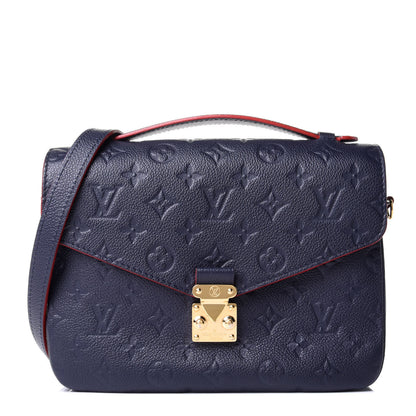 Louis Vuitton Empreinte Pochette Metis Marine Rouge 1 of 5