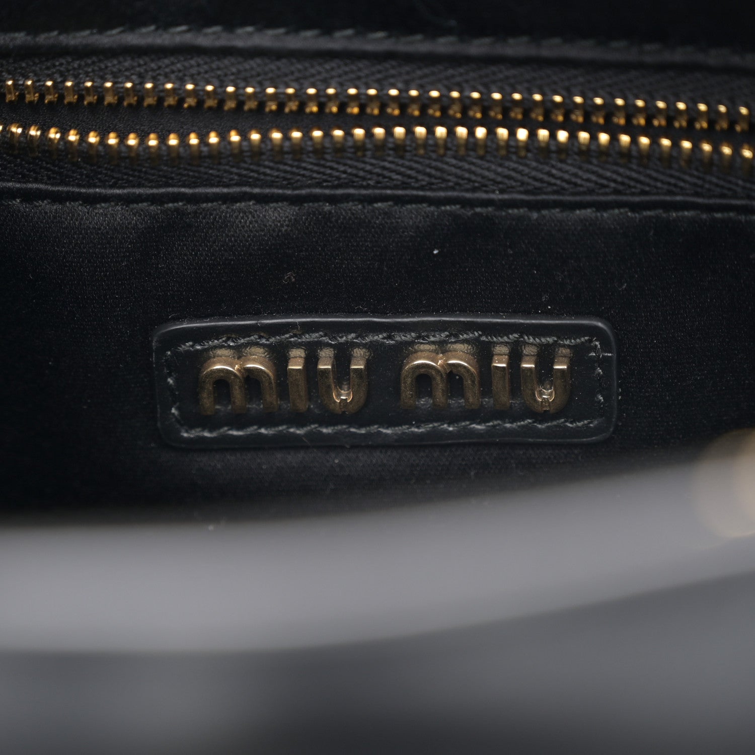 Miu Miu Calfskin Mini Arcadie Top Handle Bag Black 6 of 10