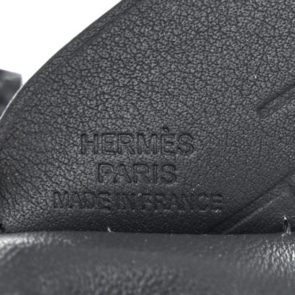 Hermes Milo Lambskin Grigri Rodeo Pegase Horse Bag Charm PM Ardoise 3 of 5