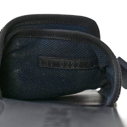 Christian Dior Nylon Oblique Dio(r)evolution Slide Sandals 36 Deep Blue 8 of 14