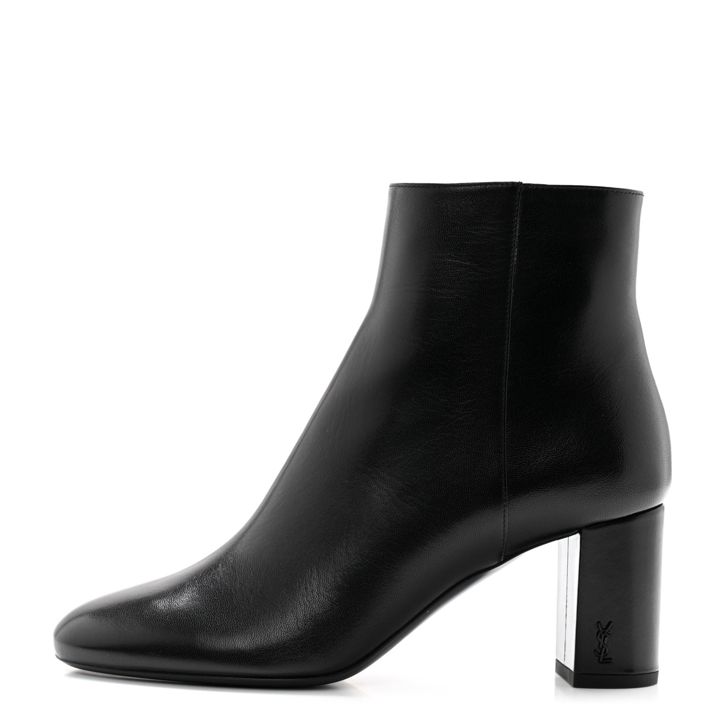 Nappa Vendome Loulou Ankle Zip Boot 38 Black