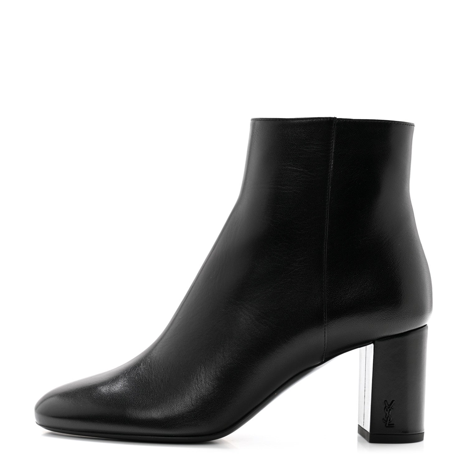 Saint Laurent Nappa Vendome Loulou Ankle Zip Boot 38 Black 1 of 10