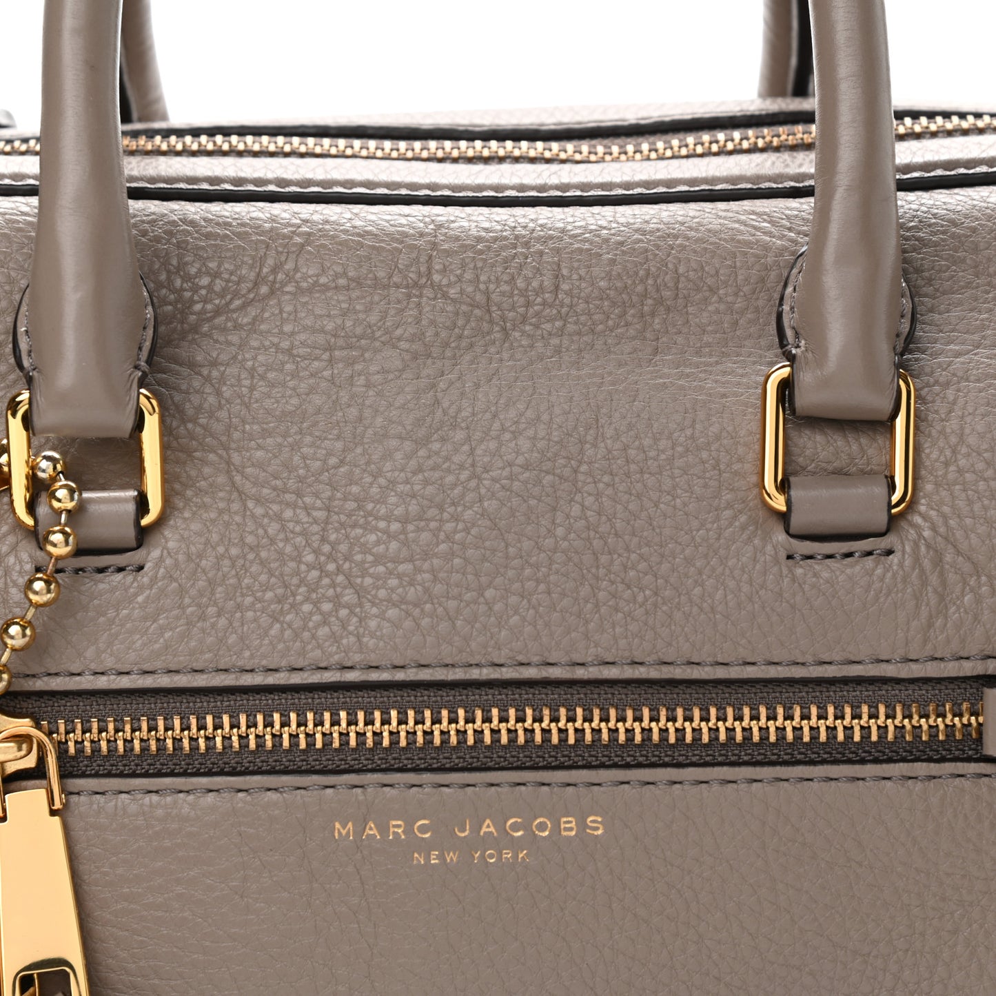 Calfskin Recruit Bauletto Satchel Tote Bag Mink